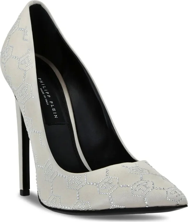 Decollete Monogram Strass pumps - Image 2
