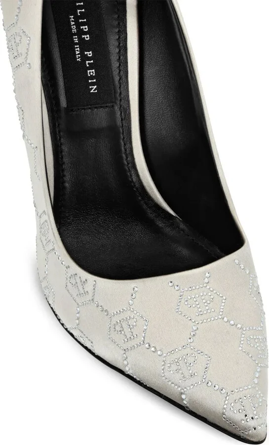 Decollete Monogram Strass pumps - Image 5