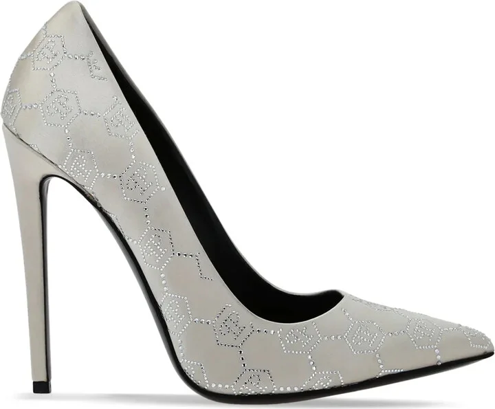 Decollete Monogram Strass pumps