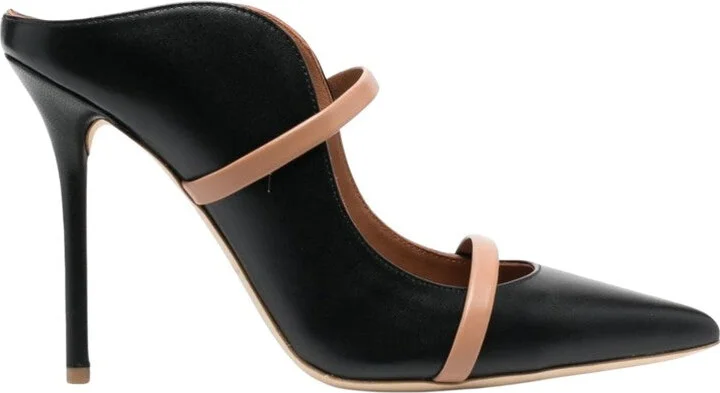 Decollete Mules With Pointed Toe