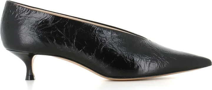 Décollette Babouche Kitten Heel