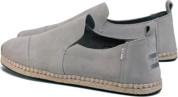 Deconstructed Alparg "Grey" suede espadrilles - Image 2