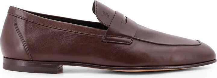 Deconstructed Leather Loafer