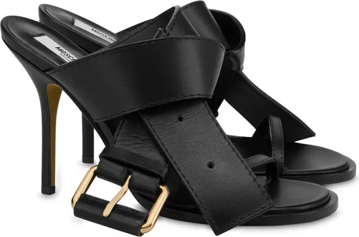 Decorative-Buckle Mules - Image 2