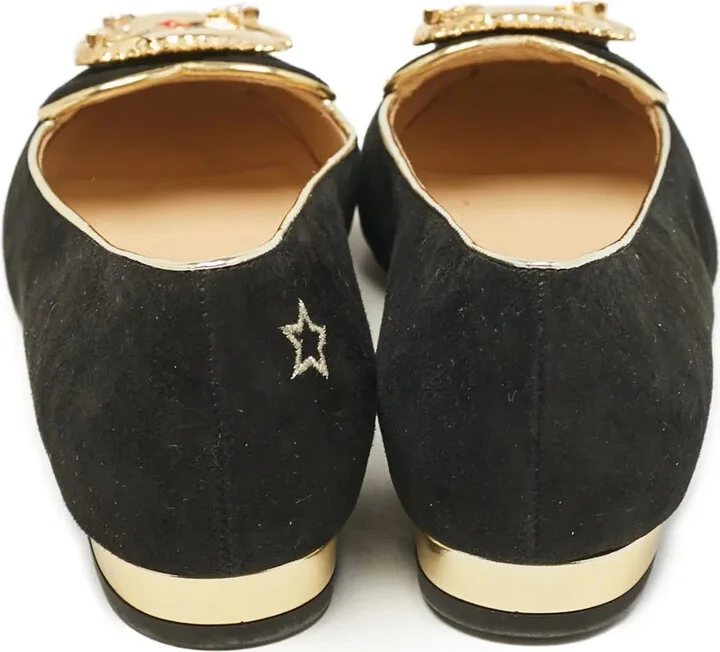 Decorative Embroidered Ballet Flats - Image 3