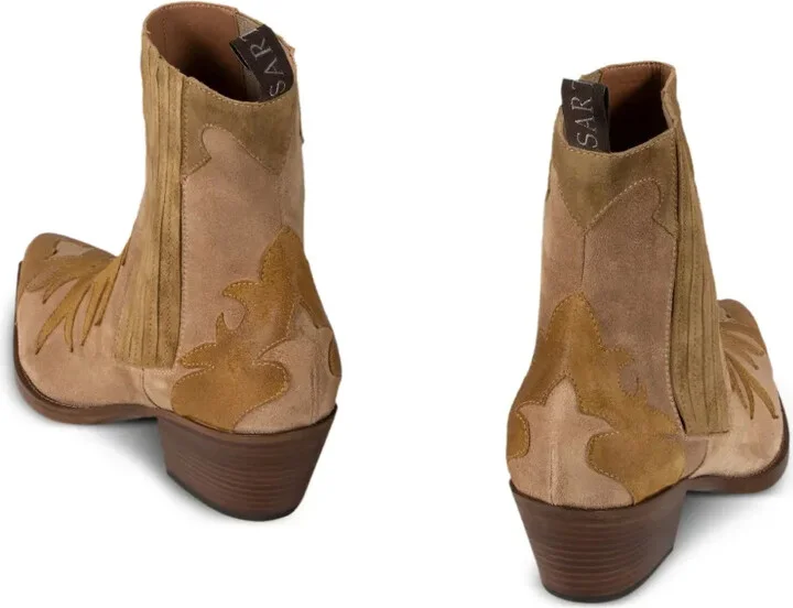 Decorative-Embroidered Cowboy Boots - Image 3