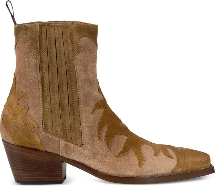 Decorative-Embroidered Cowboy Boots