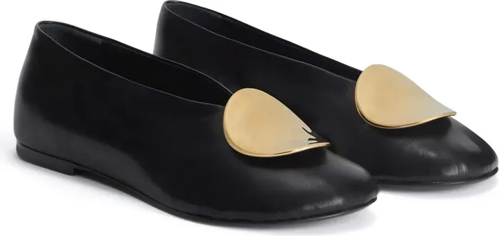 Decorative-Plaque Ballerina Shoes - Image 2