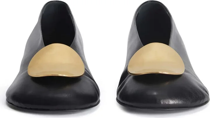 Decorative-Plaque Ballerina Shoes - Image 4
