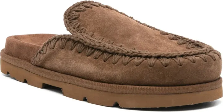 Decorative-Stitching Mules - Image 2