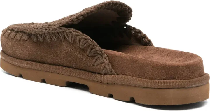 Decorative-Stitching Mules - Image 3