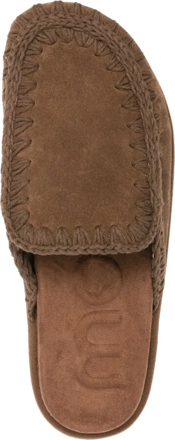 Decorative-Stitching Mules - Image 4
