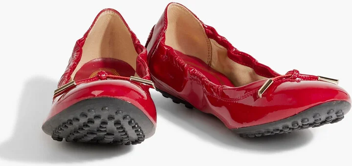 Dee patent-leather ballet flats - Image 2
