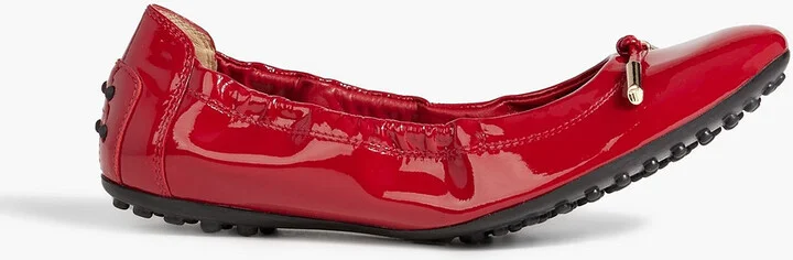Dee patent-leather ballet flats