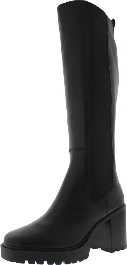 Deegan Womens Suede Tall Knee-High Boots