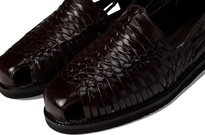 Deer Stags Antonio Men's Lace-up Boots Dark Brown : 9.5 M, Leather - Image 7