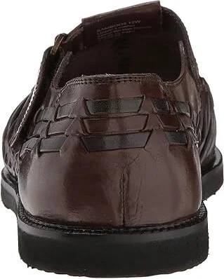 Deer Stags Bamboo2 Huarache Men's Slip-on Dress Shoes Brown Leather : 7 M (D) - Image 5