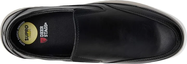 Deer Stags Bayport Men's Slip on Shoes Black : 10.5 M, Leather - Image 2