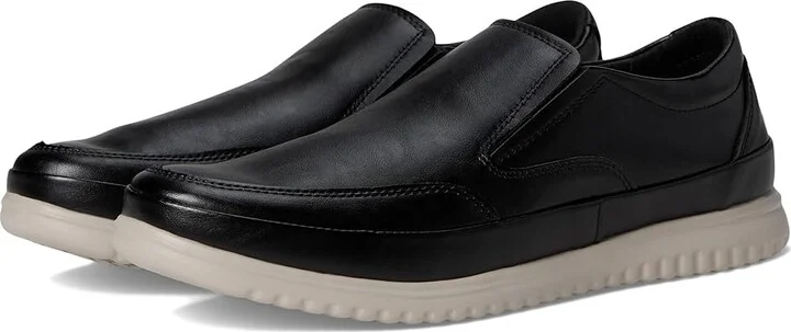 Deer Stags Bayport Men's Slip on Shoes Black : 10.5 M, Leather