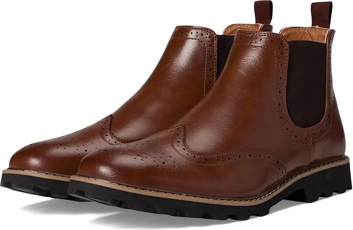 Deer Stags Brayden Men's Boots Brown : 9 W (3E), Leather