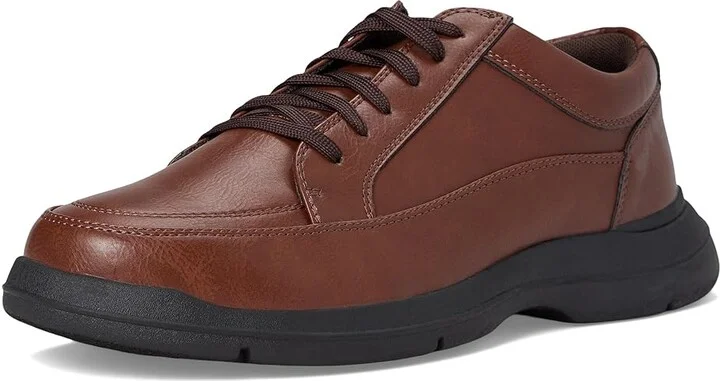 Deer Stags Durham Men's Lace Up Wing Tip Shoes Dark Brown : 10 W, Leather - Image 5