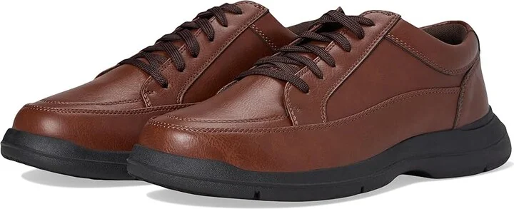 Deer Stags Durham Men's Lace Up Wing Tip Shoes Dark Brown : 10 W, Leather