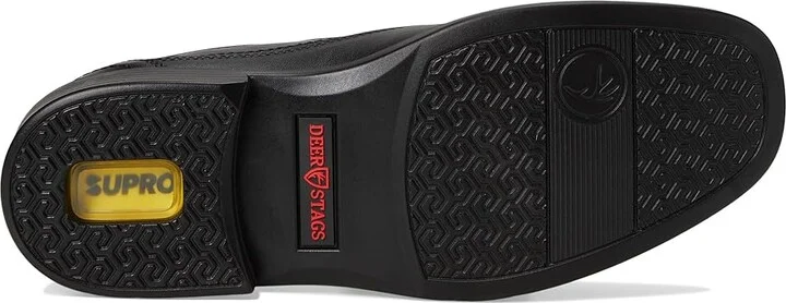 Deer Stags Elate Men's Slip on Shoes Black : 11.5 W, Leather - Image 3