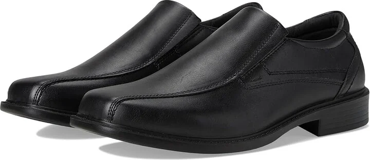 Deer Stags Elate Men's Slip on Shoes Black : 11.5 W, Leather