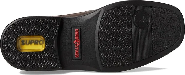 Deer Stags Elate Men's Slip on Shoes Dark Brown : 8 M, Leather - Image 3