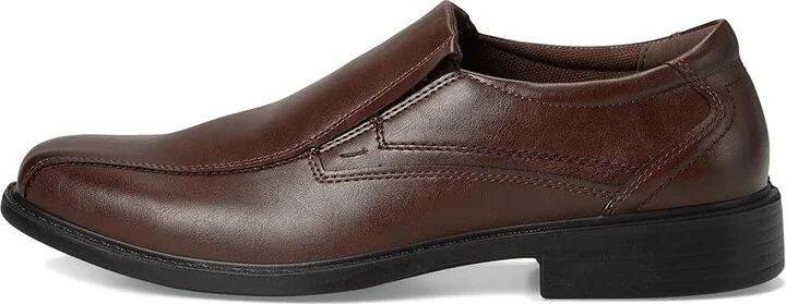 Deer Stags Elate Men's Slip on Shoes Dark Brown : 8 M, Leather - Image 6