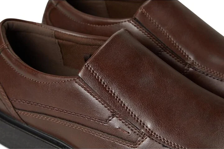 Deer Stags Elate Men's Slip on Shoes Dark Brown : 8 M, Leather - Image 7
