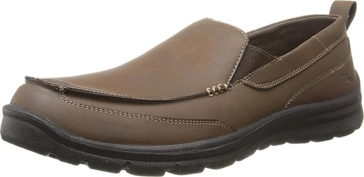 Deer Stags Everest Slip-On Loafer Men's Slip on Shoes Brown : 10 M (D), Synthetic - Image 2