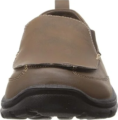 Deer Stags Everest Slip-On Loafer Men's Slip on Shoes Brown : 10 M (D), Synthetic - Image 6