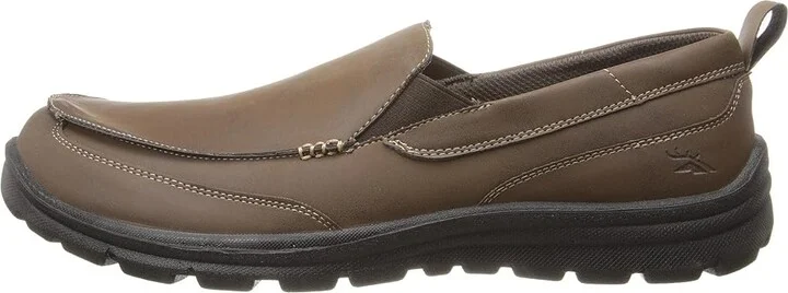 Deer Stags Everest Slip-On Loafer Men's Slip on Shoes Brown : 10 M (D), Synthetic - Image 7