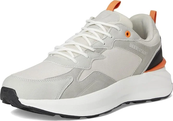 Deer Stags Gravity Men's Slip on Shoes Grey/Light Grey : 12 M, Leather/Textile - Image 5
