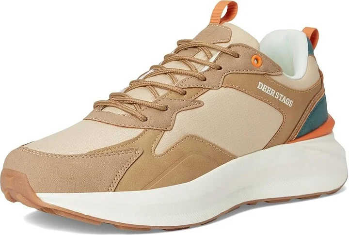 Deer Stags Gravity Men's Slip on Shoes Taupe/Lt Taupe : 10 M, Leather/Textile - Image 5