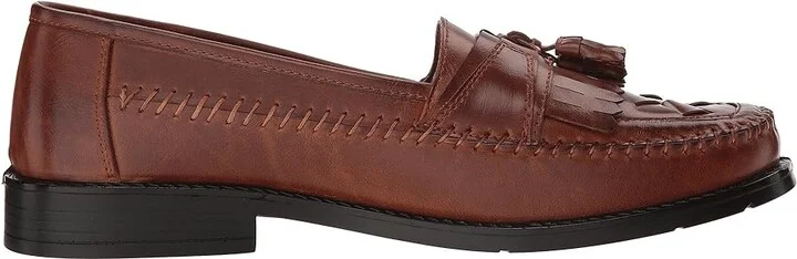 Deer Stags Herman Tassel Loafer Men's Slip-on Dress Shoes Cognac Simulated Leather : 8 M (D) - Image 8