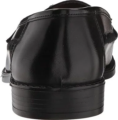 Deer Stags Herman Tassel Loafer Men's Slip-on Dress Shoes Jet Black Simulated Leather : 8 M (D) - Image 5