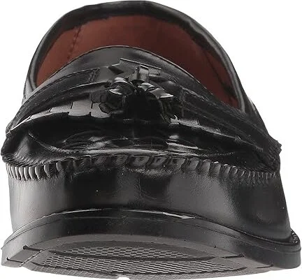 Deer Stags Herman Tassel Loafer Men's Slip-on Dress Shoes Jet Black Simulated Leather : 8 M (D) - Image 6