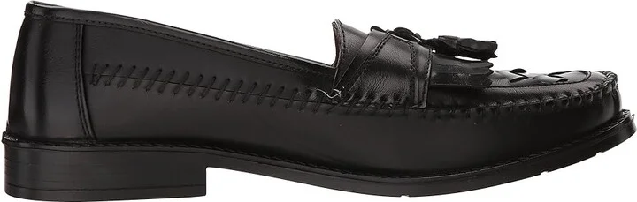 Deer Stags Herman Tassel Loafer Men's Slip-on Dress Shoes Jet Black Simulated Leather : 8 M (D) - Image 8