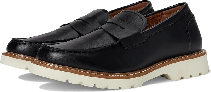 Deer Stags Infinity Men's Slip on Shoes Black : 10 W, Leather