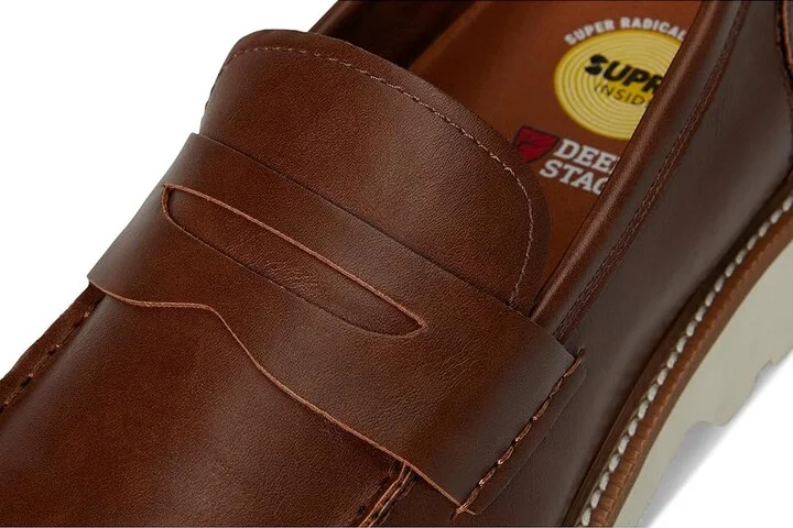 Deer Stags Infinity Men's Slip on Shoes Brown : 11.5 W, Leather - Image 7