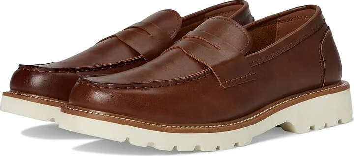Deer Stags Infinity Men's Slip on Shoes Brown : 11.5 W, Leather