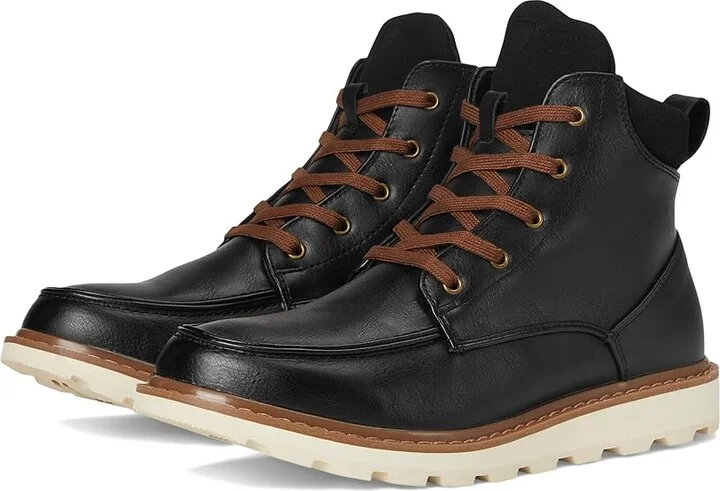 Deer Stags Julian Men's Boots Black : 8 M, Leather/Rubber