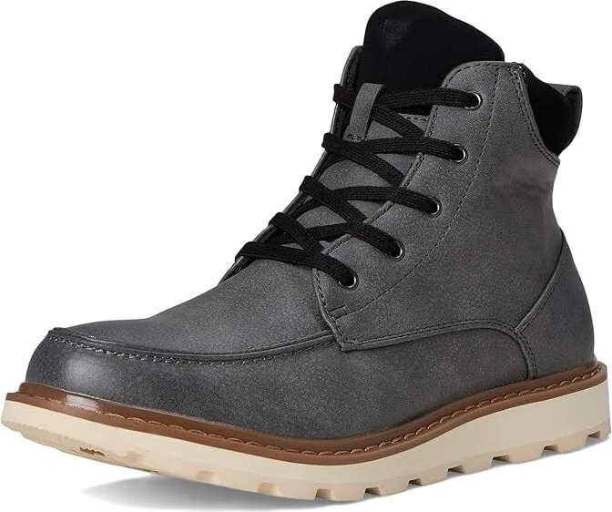 Deer Stags Julian Men's Boots Grey : 9 M, Leather/Rubber - Image 5