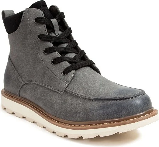 Deer Stags Julian Mens Tall Boot - Grey - 10 Medium