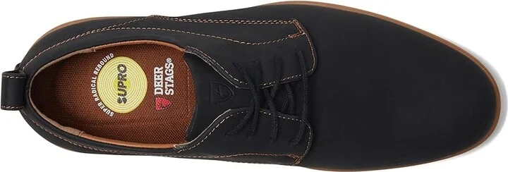 Deer Stags Lisbon Men's Lace Up Wing Tip Shoes Black : 11 W, Leather - Image 2