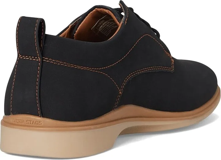 Deer Stags Lisbon Men's Lace Up Wing Tip Shoes Black : 11 W, Leather - Image 4