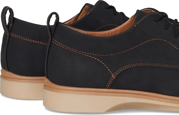 Deer Stags Lisbon Men's Lace Up Wing Tip Shoes Black : 11 W, Leather - Image 7