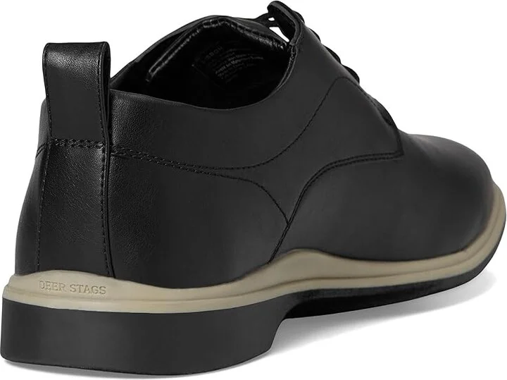 Deer Stags Lisbon Men's Lace Up Wing Tip Shoes Black/Grey : 10 W, Leather - Image 4